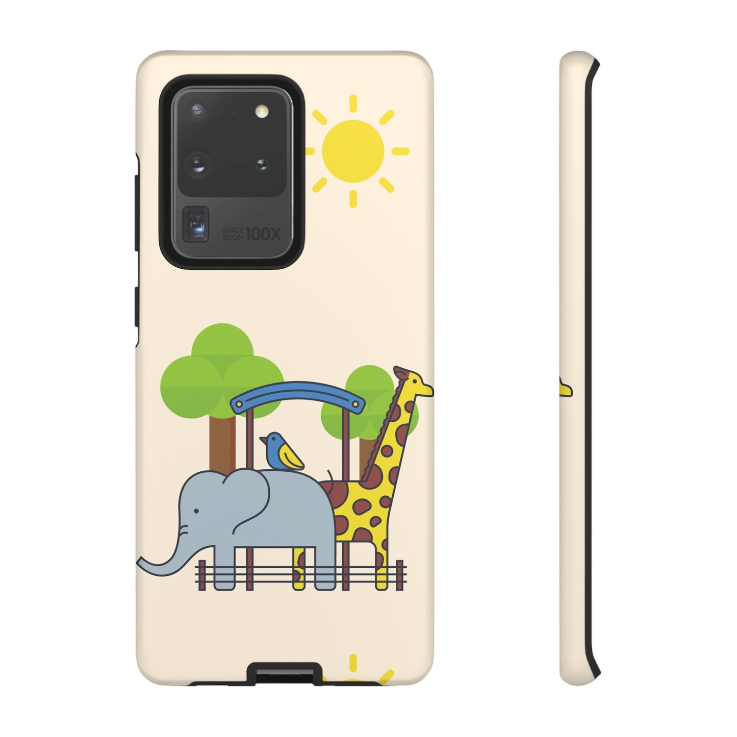 Zoo Wallpaper Phone Case | iPhone 15 Plus/ Pro, 14, 13, 12| Google Pixel 7, Pro, 5| Samsung Galaxy S23 All Major Phone Models