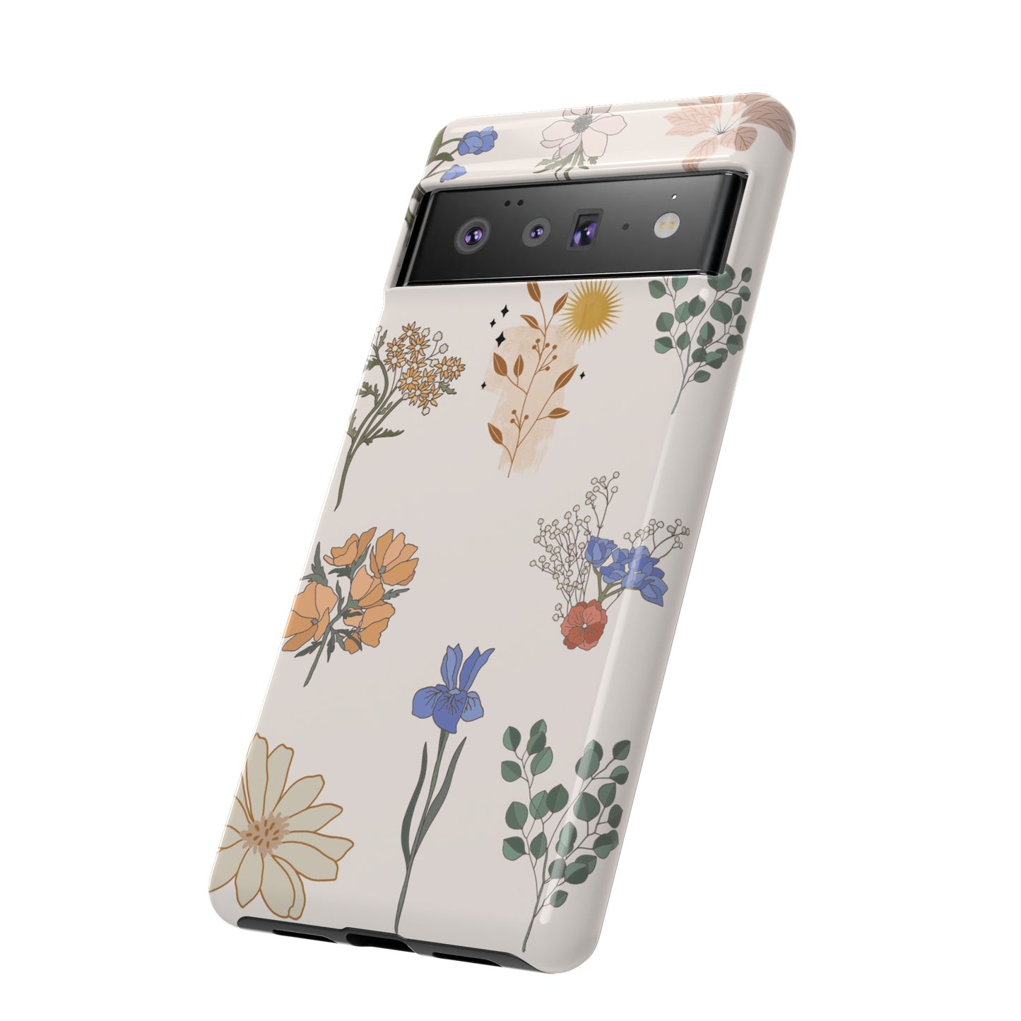 Floral Collage Phone Case | iPhone 15 Plus/ Pro, 14, 13, 12| Google Pixel 7, Pro, 5| Samsung Galaxy S23 All Major Phone Models