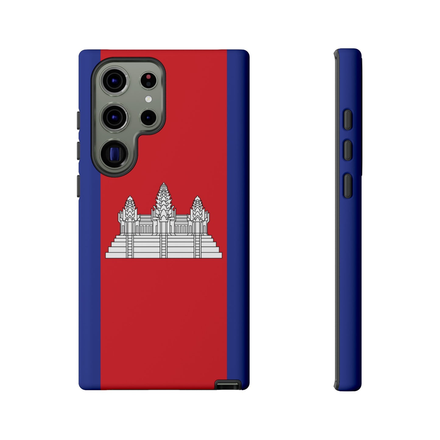 Cambodia Flag Phone Case | iPhone 15 Plus/ Pro, 14, 13, 12| Google Pixel 7, Pro, 5| Samsung Galaxy S23 All Major Phone Models