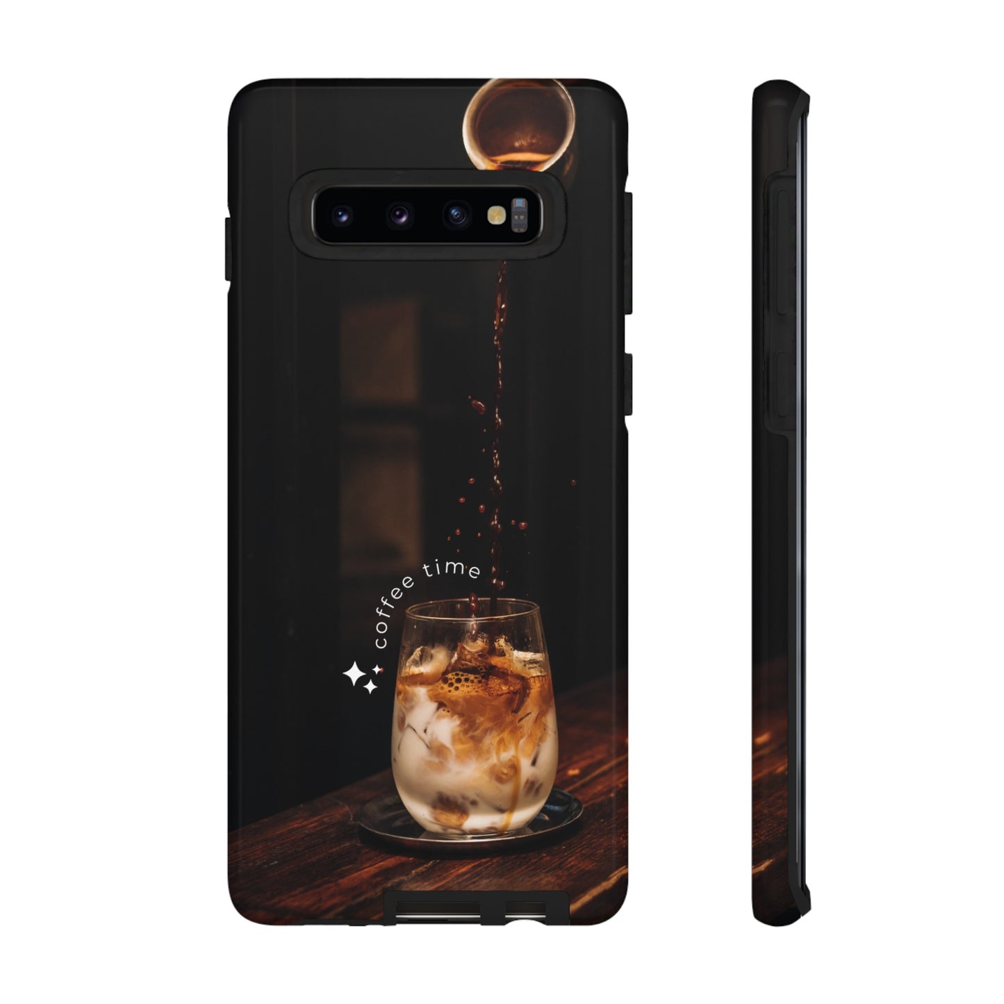 Coffee Time Wallpaper Phone Case | iPhone 15 Plus/ Pro, 14, 13, 12| Google Pixel 7, Pro, 5| Samsung Galaxy S23 All Major Phone Models