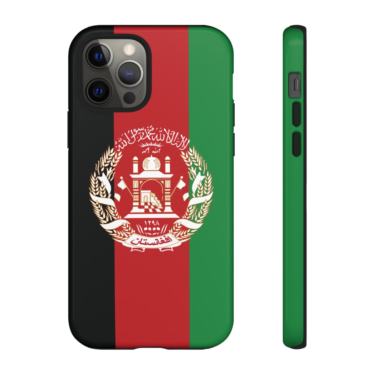 Afganistan Flag Phone Case | iPhone 15 Plus/ Pro, 14, 13, 12| Google Pixel 7, Pro, 5| Samsung Galaxy S23 All Major Phone Models