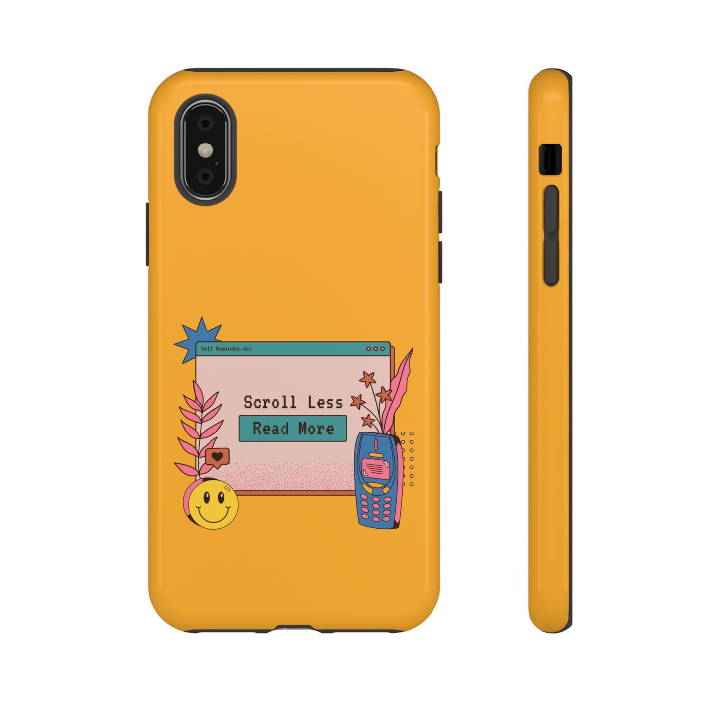 Scroll Less. Read More. Phone Case | iPhone 15 Plus/ Pro, 14, 13, 12| Google Pixel 7, Pro, 5| Samsung Galaxy S23 All Major Phone Models