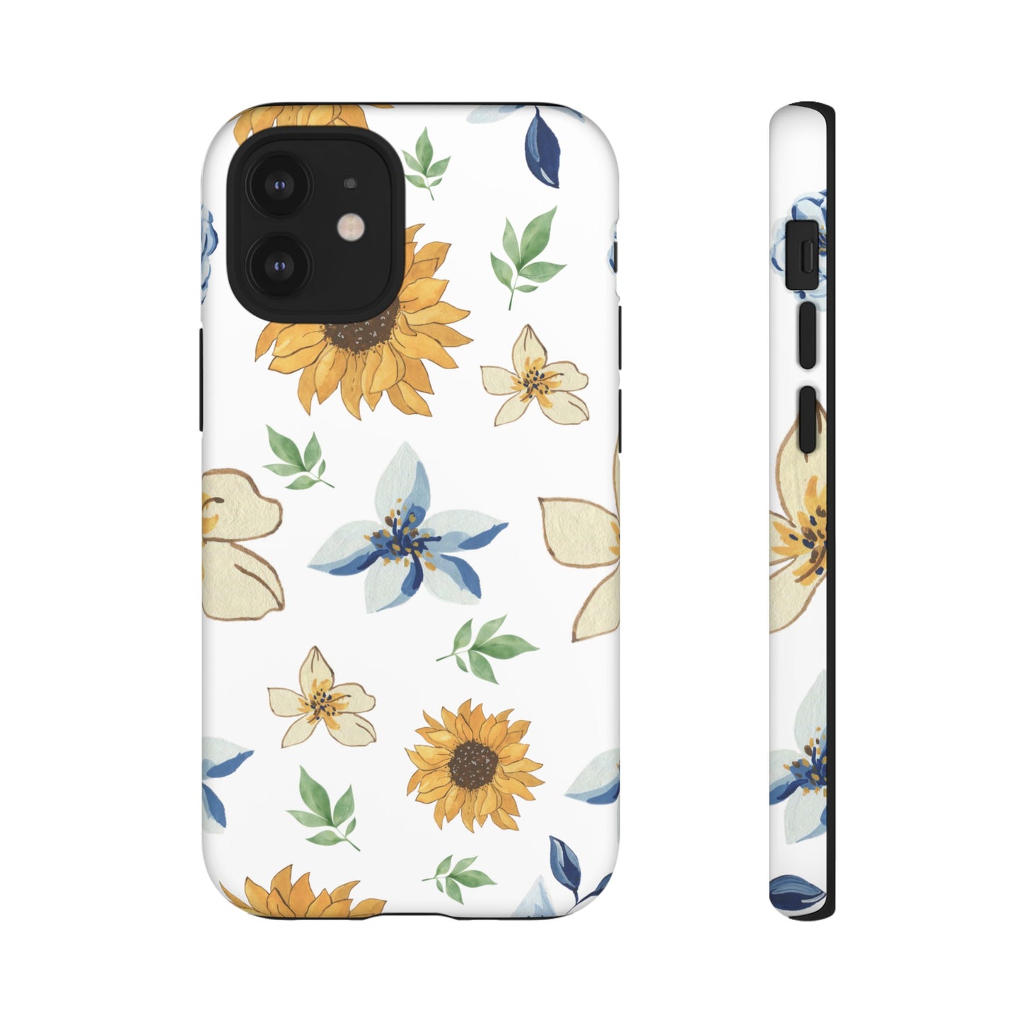 Beautiful Watercolour Flower Wallpaper Phone Case | iPhone 15 Plus/ Pro, 14, 13, 12| Google Pixel 7, Pro, 5| Samsung Galaxy S23 All Major Phone Models