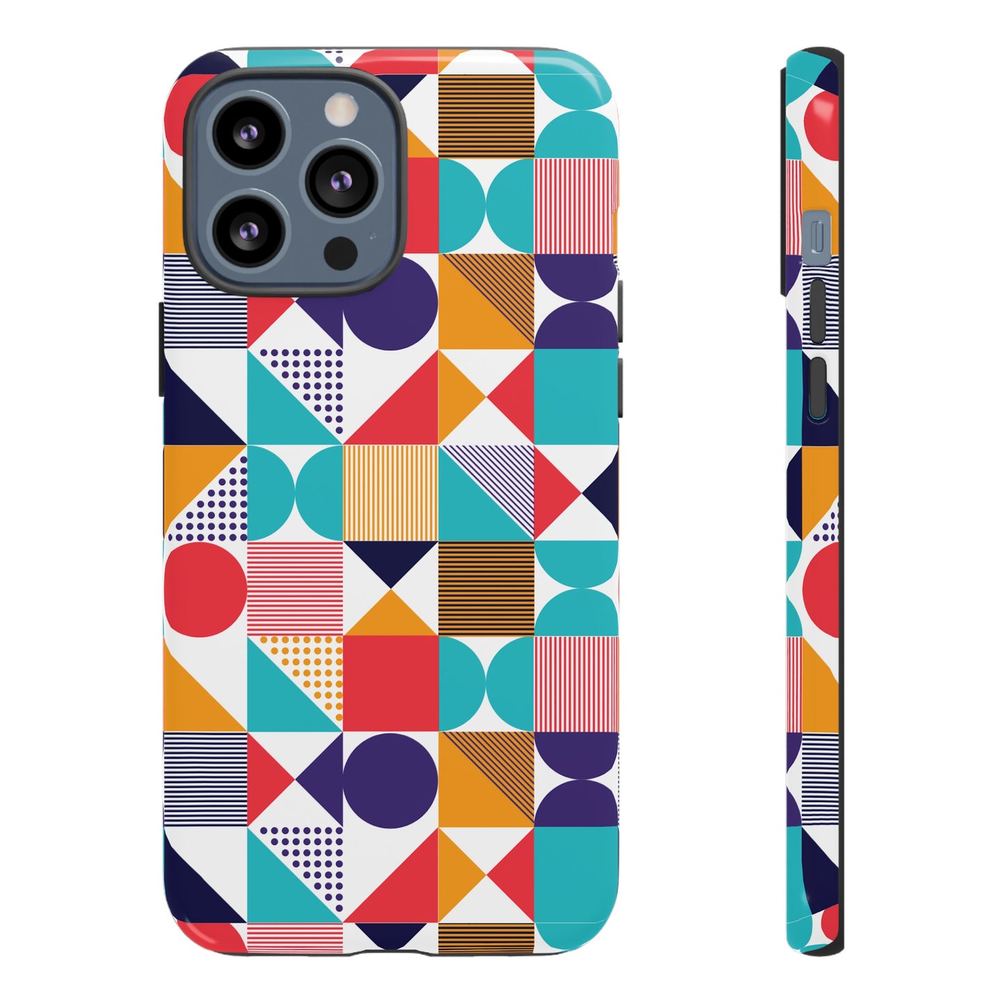 Geometric Patterned Wallpaper Phone Case | iPhone 15 Plus/ Pro, 14, 13, 12| Google Pixel 7, Pro, 5|Samsung Galaxy S23 All Major Phone Models