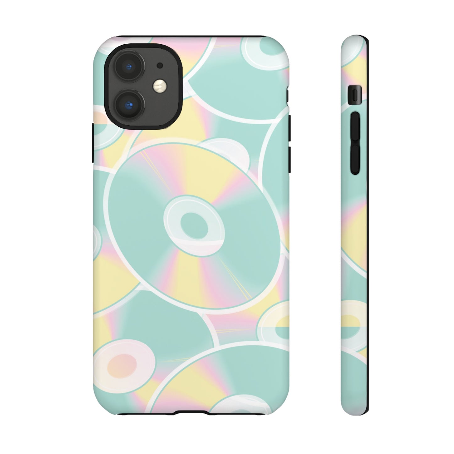 90's CD Wallpaper Phone Case | iPhone 15 Plus/ Pro, 14, 13, 12| Google Pixel 7, Pro, 5| Samsung Galaxy S23 All Major Phone Models