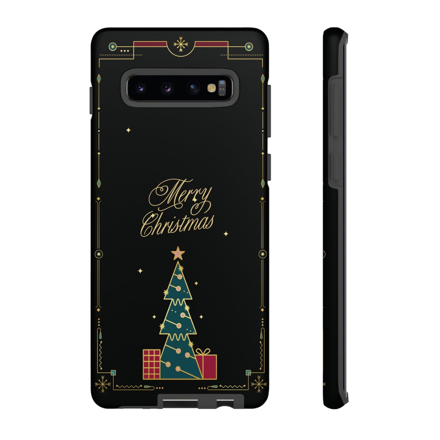 Christmas Tree Wallpaper Phone Case | iPhone 15 Plus/ Pro, 14, 13, 12| Google Pixel 7, Pro, 5| Samsung Galaxy S23 All Major Phone Models