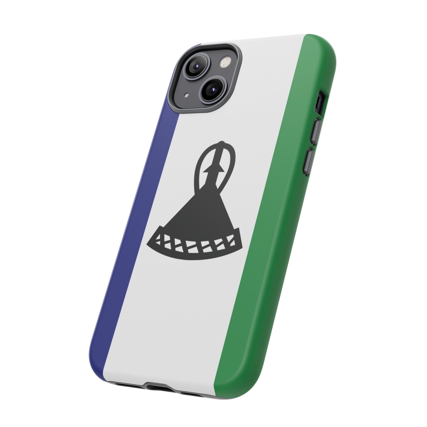 Lesotho Flag Phone Case | iPhone 15 Plus/ Pro, 14, 13, 12| Google Pixel 7, Pro, 5| Samsung Galaxy S23 All Major Phone Models