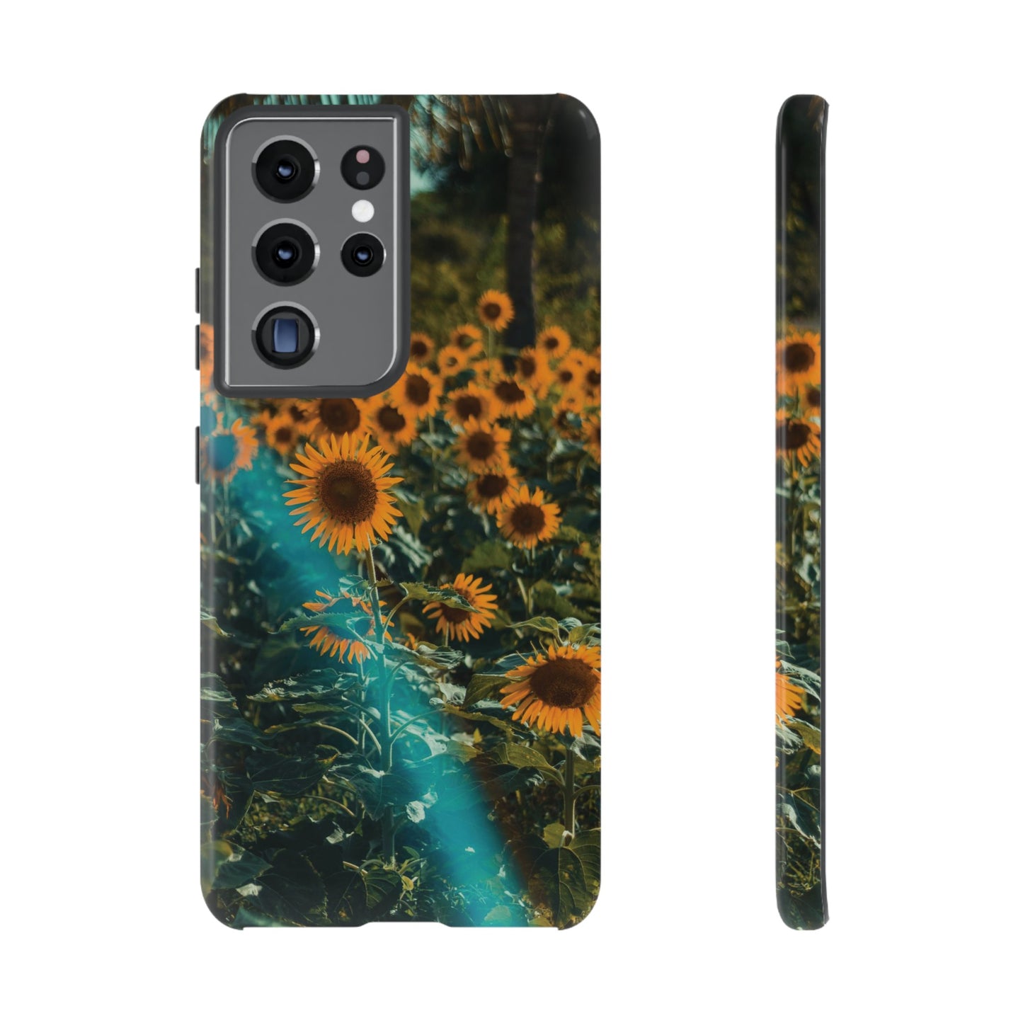 Sunflower Field Wallpaper Phone Case | iPhone 15 Plus/ Pro, 14, 13, 12| Google Pixel 7, Pro, 5| Samsung Galaxy S23 All Major Phone Models