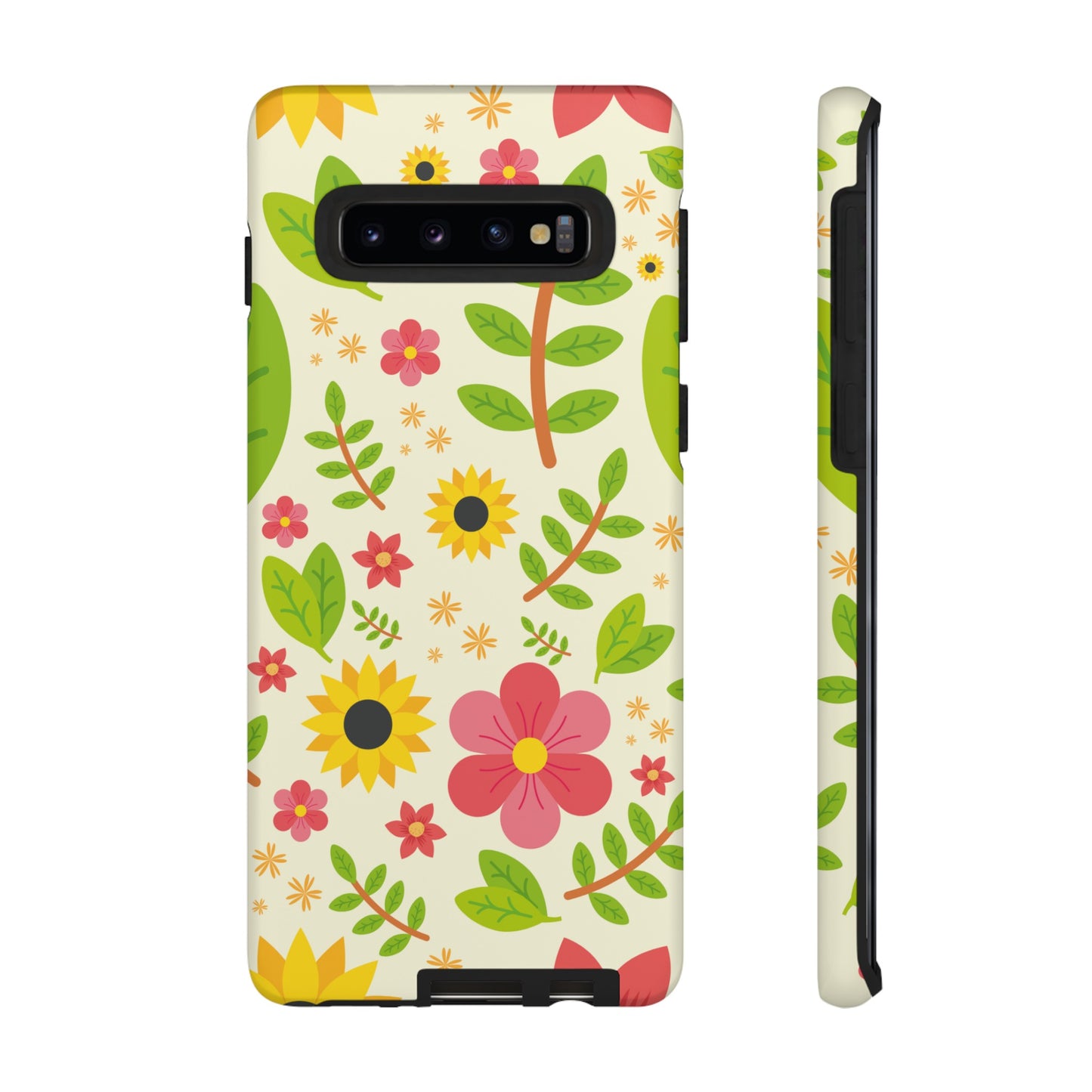 Botanical Flowers Phone Case | iPhone 15 Plus/ Pro, 14, 13, 12| Google Pixel 7, Pro, 5| Samsung Galaxy S23 All Major Phone Models