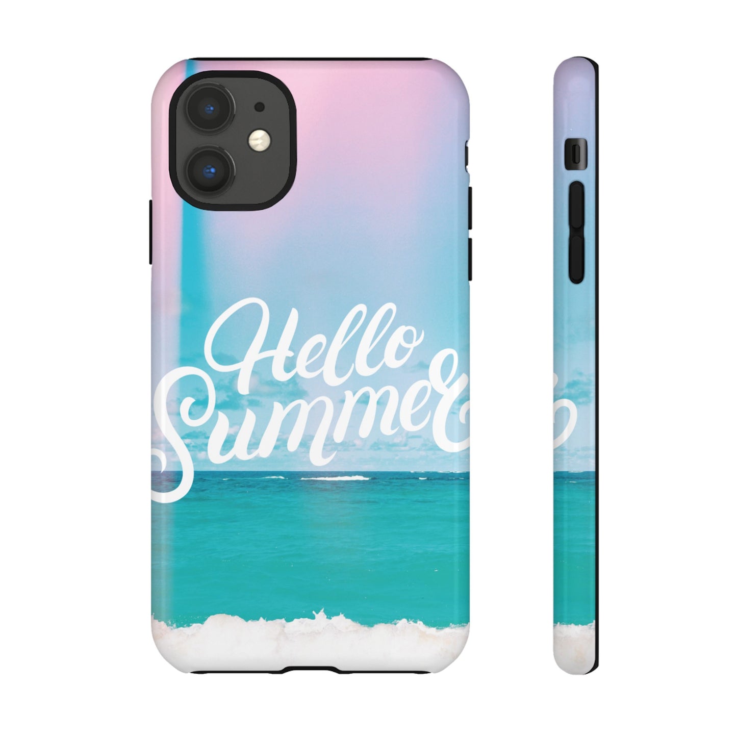 Hello Summer Wallpaper Phone Case | iPhone 15 Plus/ Pro, 14, 13, 12| Google Pixel 7, Pro, 5| Samsung Galaxy S23 All Major Phone Models