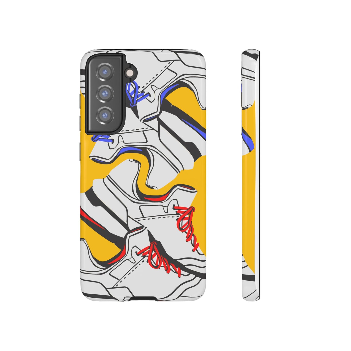 Sneakers Wallpaper Phone Case | iPhone 15 Plus/ Pro, 14, 13, 12| Google Pixel 7, Pro, 5| Samsung Galaxy S23 All Major Phone Models