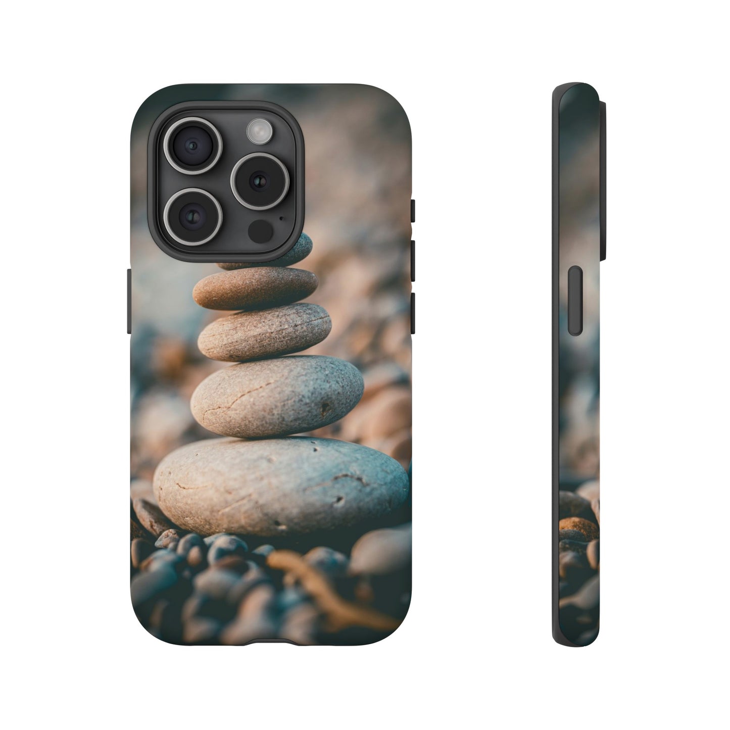 Rock Stack Wallpaper Phone Case | iPhone 15 Plus/ Pro, 14, 13, 12| Google Pixel 7, Pro, 5| Samsung Galaxy S23 All Major Phone Models