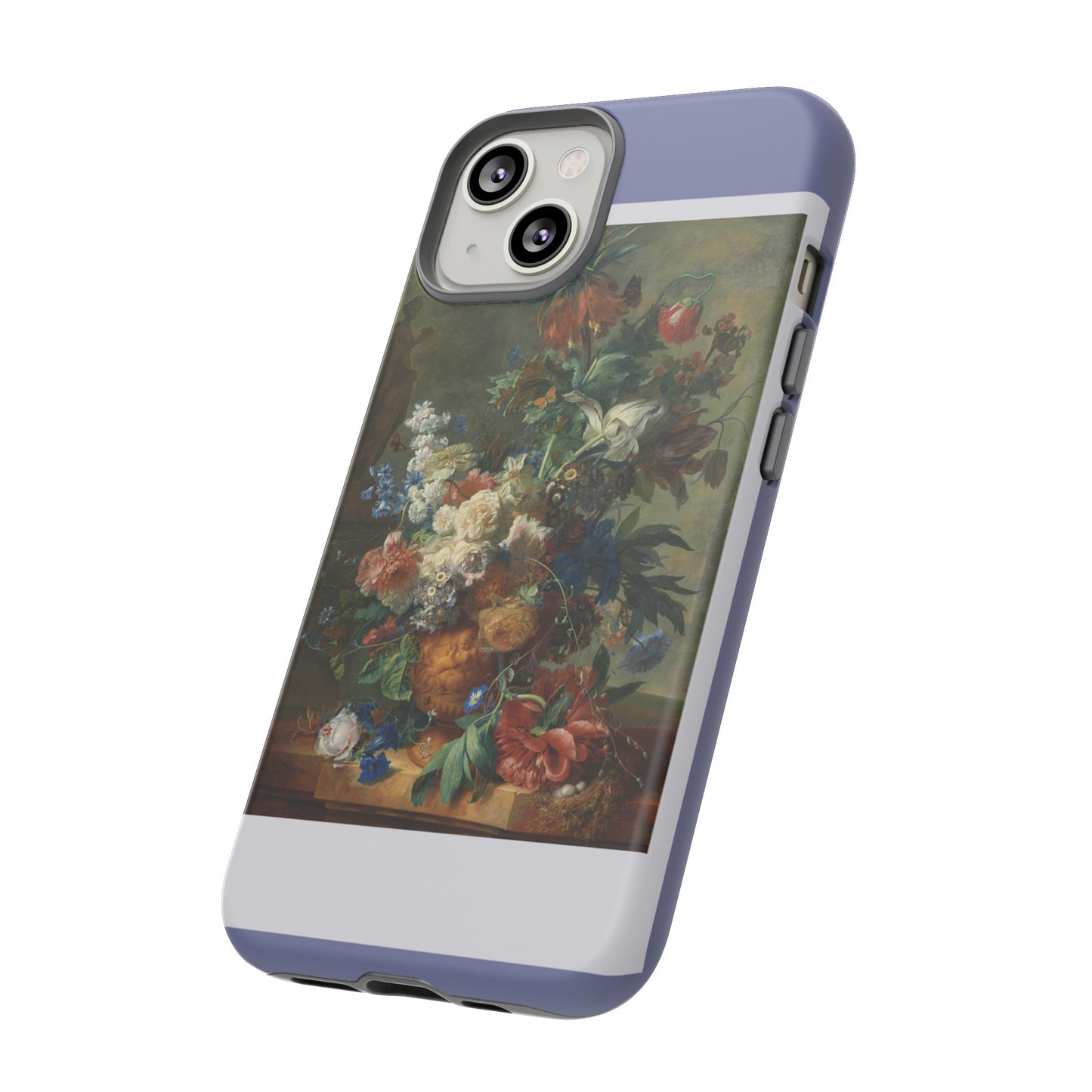 Flower Painting Wallpaper Phone Case | iPhone 15 Plus/ Pro, 14, 13, 12| Google Pixel 7, Pro, 5| Samsung Galaxy S23 All Major Phone Models