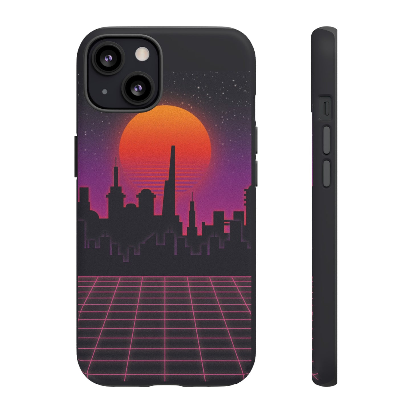 Retro City Phone Case | iPhone 15 Plus/ Pro, 14, 13, 12| Google Pixel 7, Pro, 5| Samsung Galaxy S23 All Major Phone Models