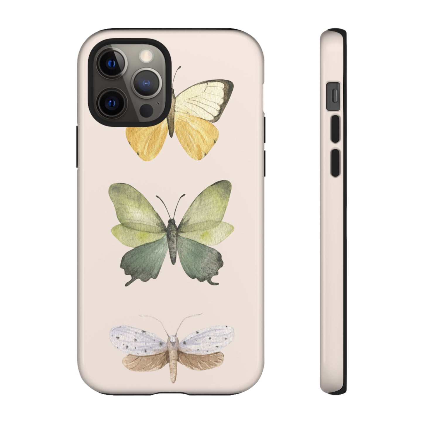 Three Butterflies Wallpaper Phone Case | iPhone 15 Plus/ Pro, 14, 13, 12| Google Pixel 7, Pro, 5| Samsung Galaxy S23 All Major Phone Models