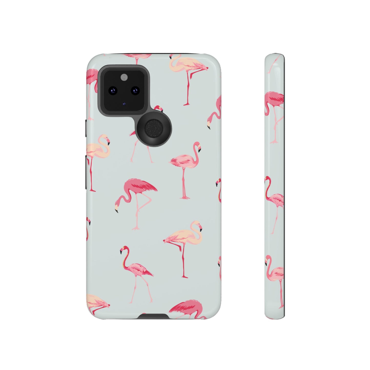 Flamingo Wallpaper Phone Case | iPhone 15 Plus/ Pro, 14, 13, 12| Google Pixel 7, Pro, 5| Samsung Galaxy S23 All Major Phone Models