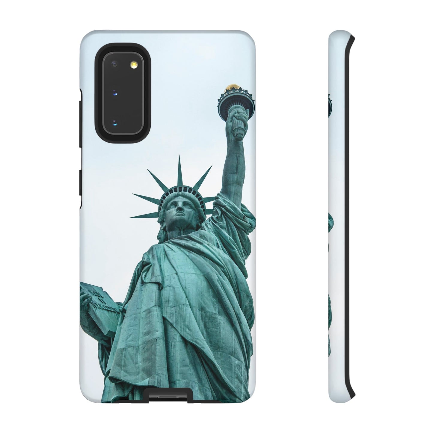 Statue of Liberty Wallpaper Phone Case | iPhone 15 Plus/ Pro, 14, 13, 12| Google Pixel 7, Pro, 5| Samsung Galaxy S23 All Major Phone Models