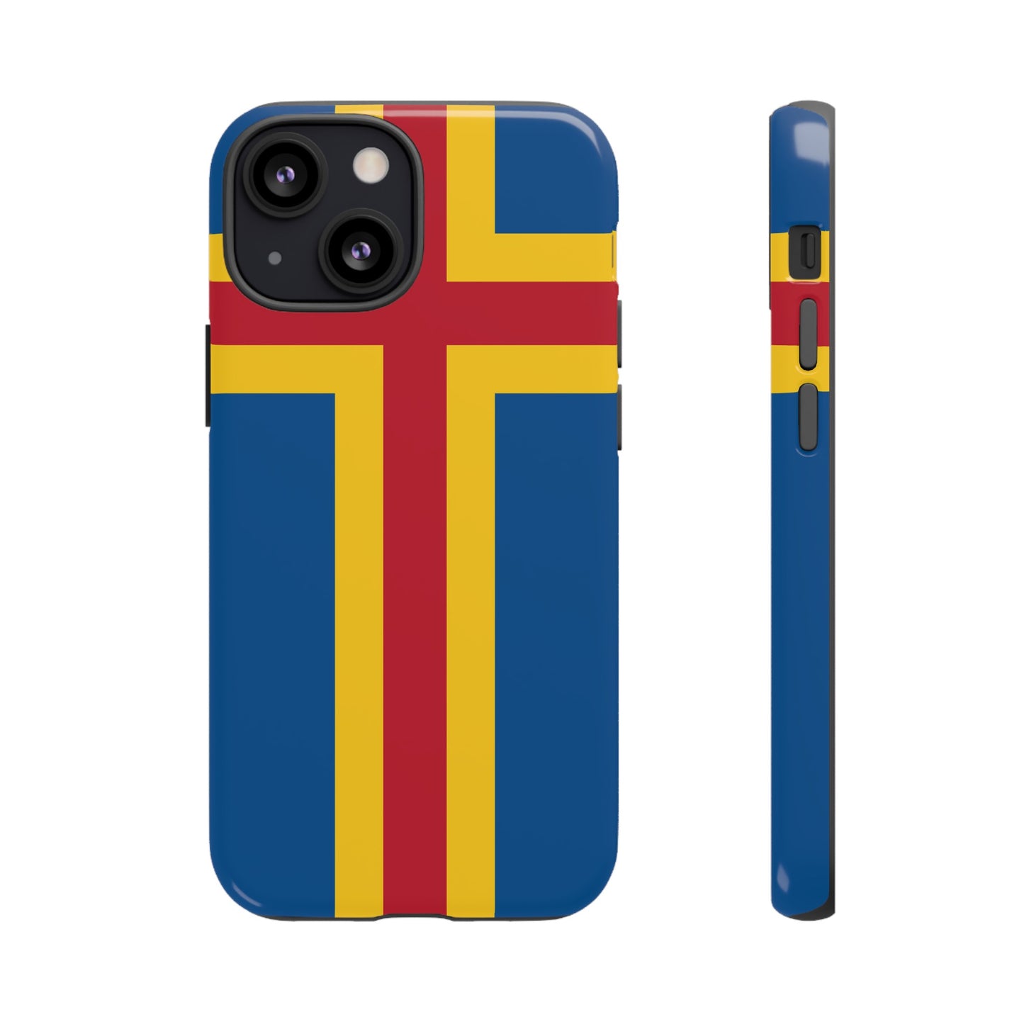 Aland Islands (Finland) Flag Phone Case | iPhone 15 Plus/ Pro, 14, 13, 12| Google Pixel 7, Pro, 5| Samsung Galaxy S23 All Major Phone Models