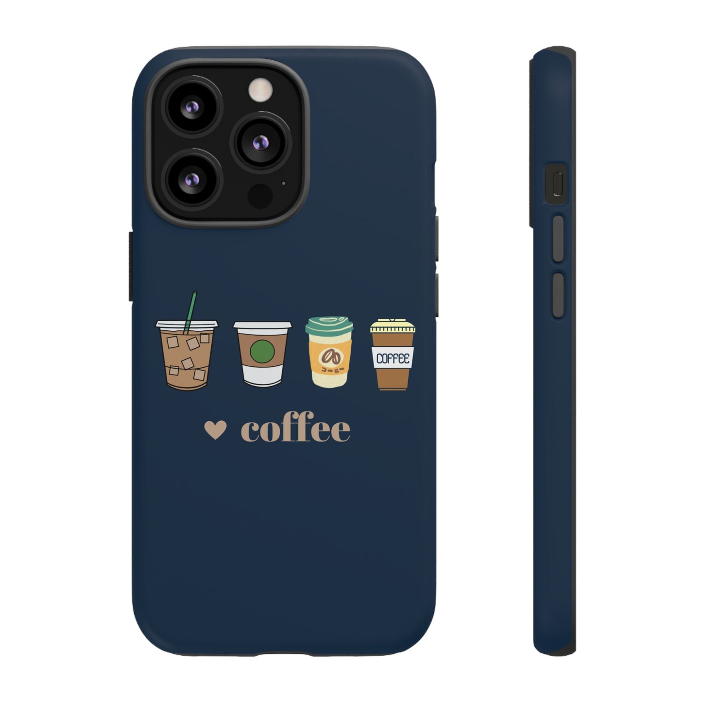 Coffee Wallpaper Phone Case | iPhone 15 Plus/ Pro, 14, 13, 12| Google Pixel 7, Pro, 5| Samsung Galaxy S23 All Major Phone Models