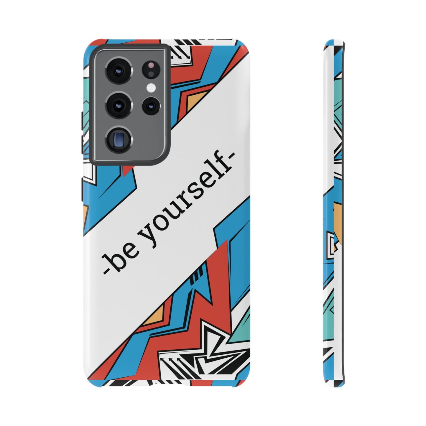 Be Yourself Wallpaper Phone Case | iPhone 15 Plus/ Pro, 14, 13, 12| Google Pixel 7, Pro, 5| Samsung Galaxy S23 All Major Phone Models