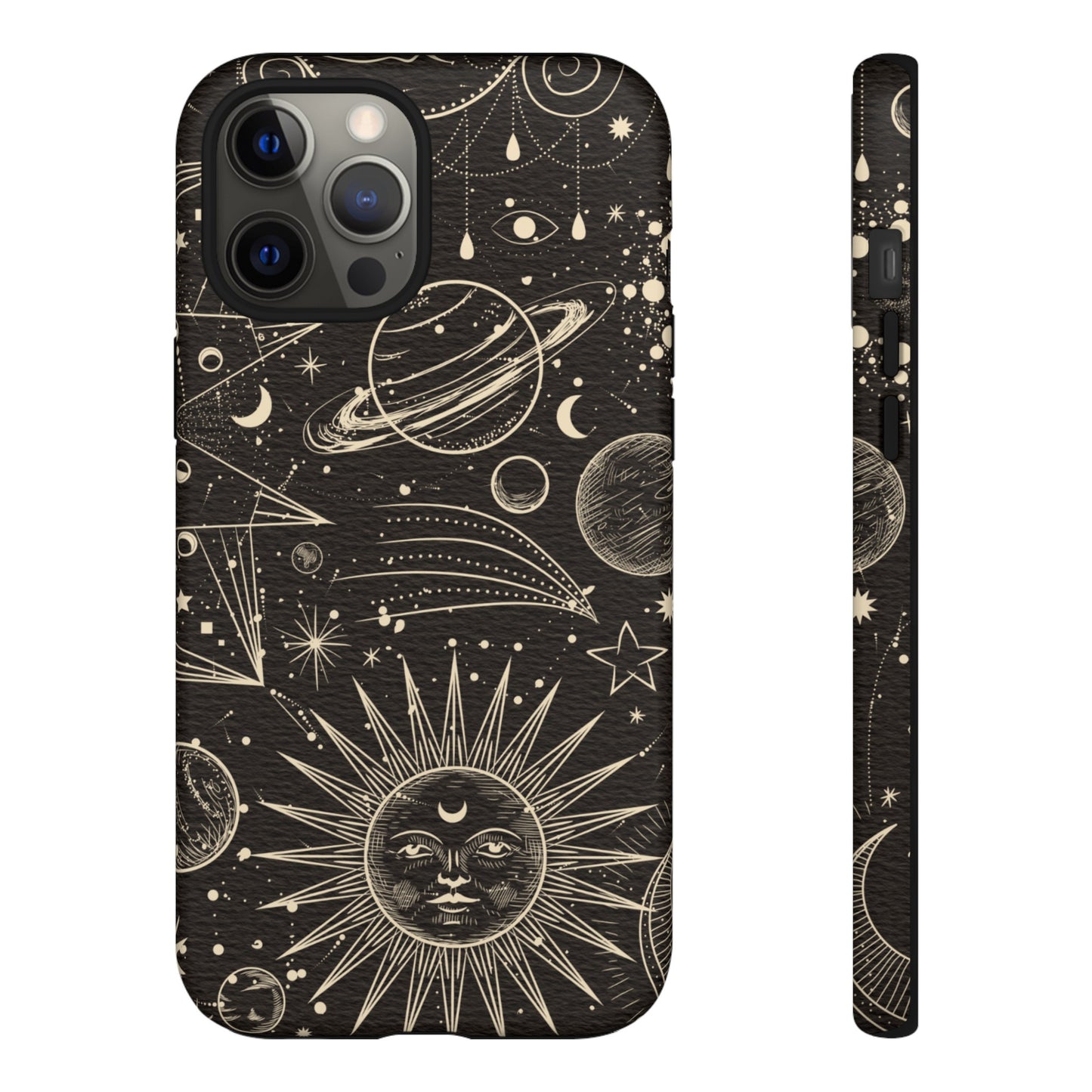 Golden Universe Wallpaper Phone Case | iPhone 15 Plus/ Pro, 14, 13, 12| Google Pixel 7, Pro, 5| Samsung Galaxy S23 All Major Phone Models