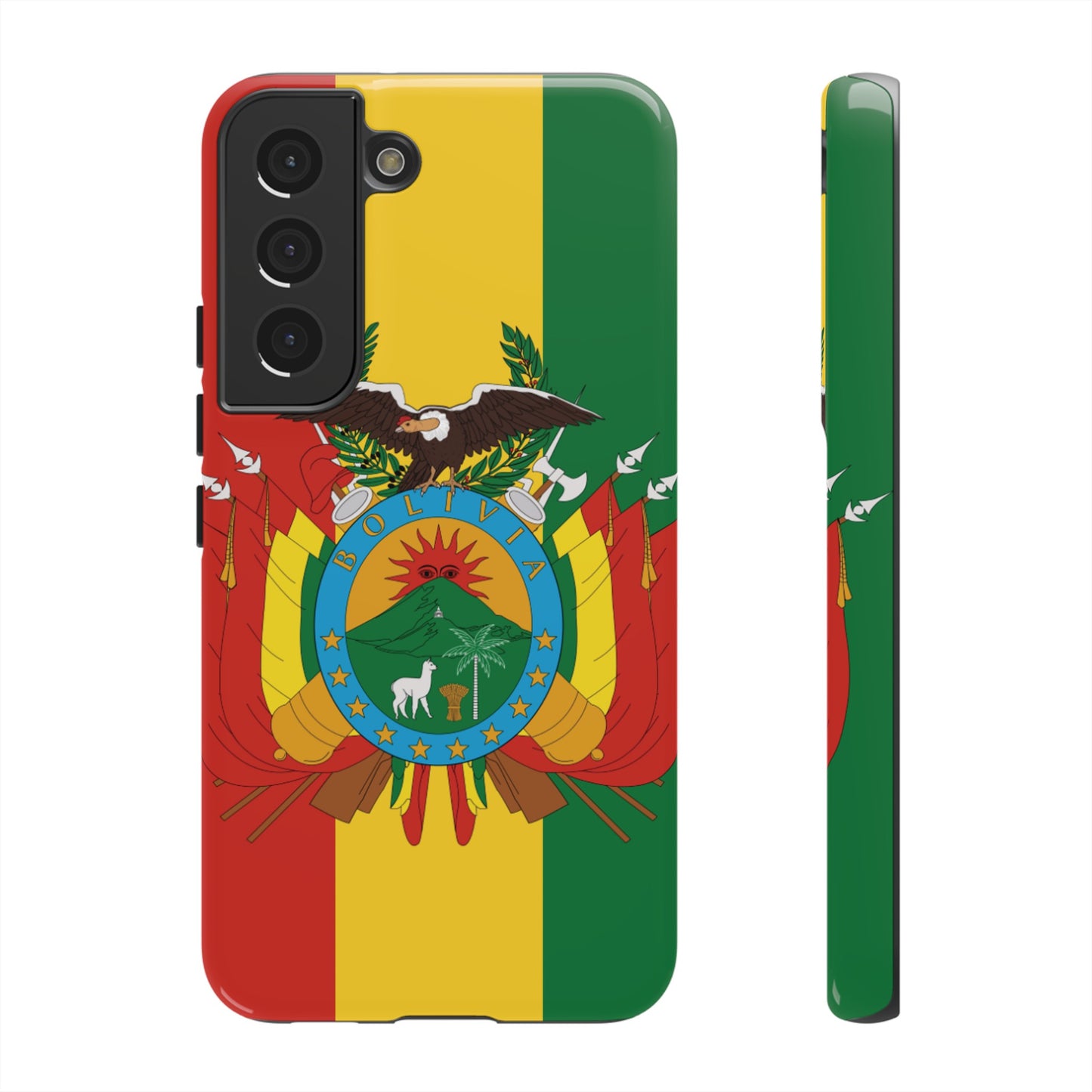 Bolivia Flag Phone Case | iPhone 15 Plus/ Pro, 14, 13, 12| Google Pixel 7, Pro, 5| Samsung Galaxy S23 All Major Phone Models