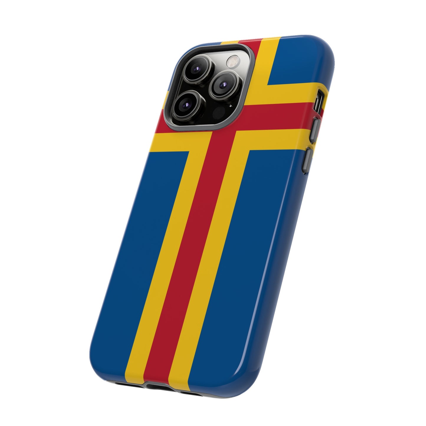 Aland Islands (Finland) Flag Phone Case | iPhone 15 Plus/ Pro, 14, 13, 12| Google Pixel 7, Pro, 5| Samsung Galaxy S23 All Major Phone Models