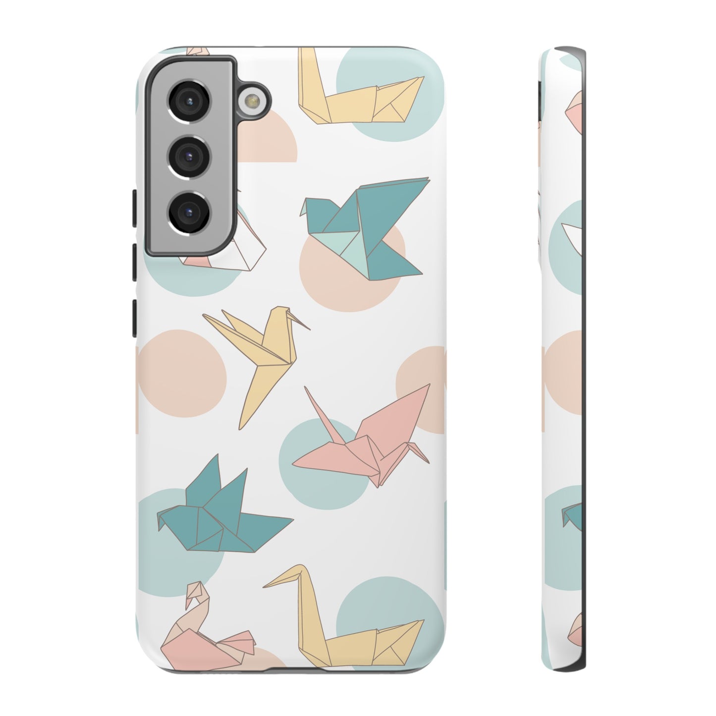 Origami Wallpaper Phone Case | iPhone 15 Plus/ Pro, 14, 13, 12| Google Pixel 7, Pro, 5| Samsung Galaxy S23 All Major Phone Models