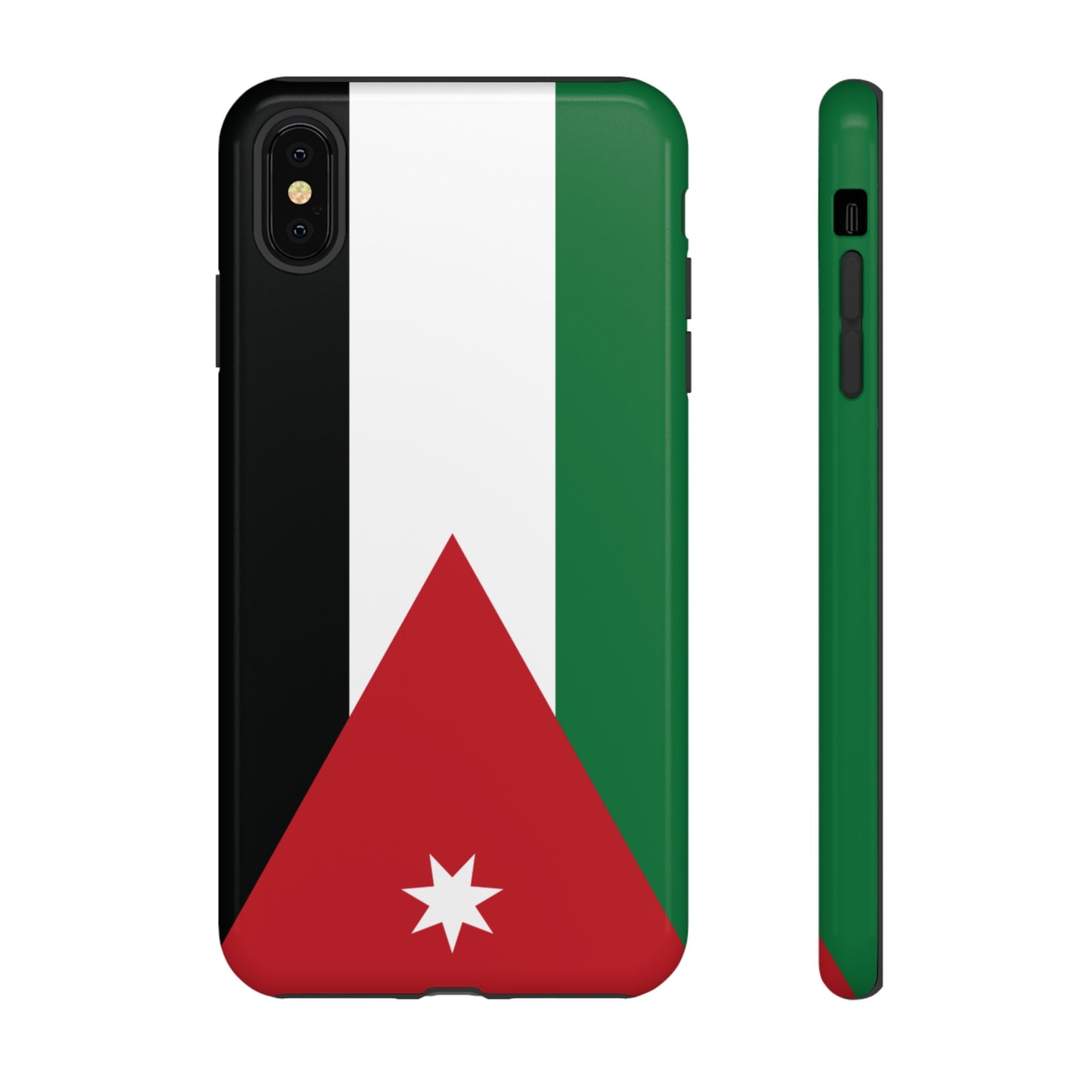 Jordan Flag Phone Case |iPhone 15 Plus/ Pro, 14, 13, 12|Google Pixel 7, Pro, 5| Samsung Galaxy S23 All Major Phone Models