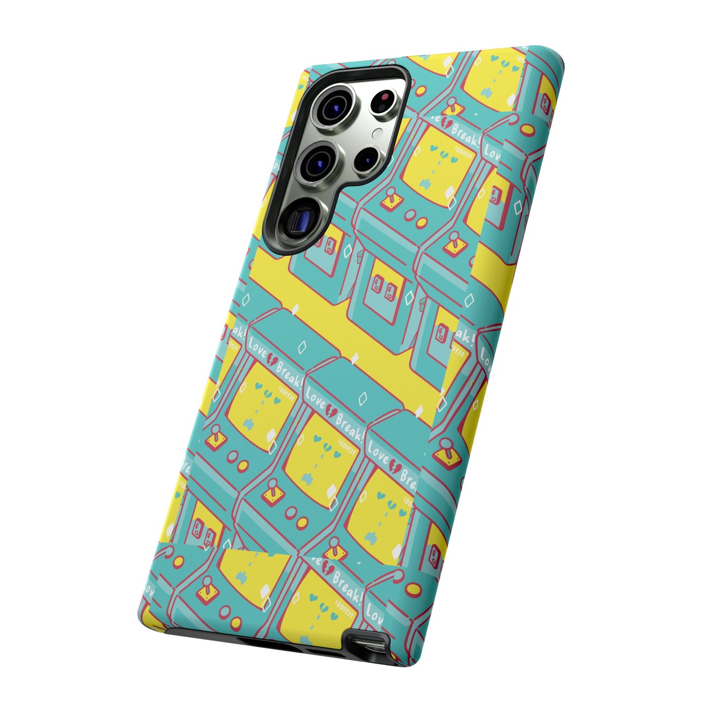 Arcade Wallpaper Phone Case | iPhone 15 Plus/ Pro, 14, 13, 12| Google Pixel 7, Pro, 5| Samsung Galaxy S23 All Major Phone Models