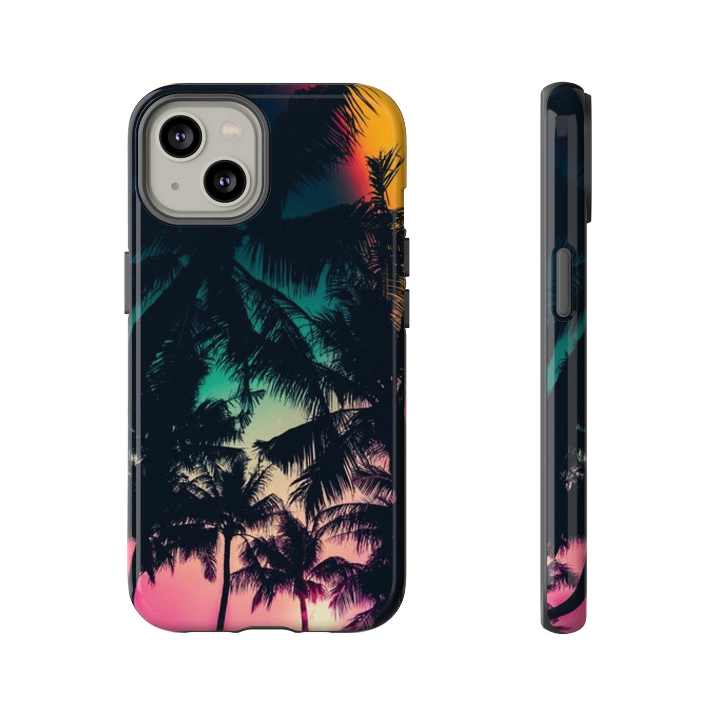 Palm Trees Wallpaper Phone Case | iPhone 15 Plus/ Pro, 14, 13, 12| Google Pixel 7, Pro, 5| Samsung Galaxy S23 All Major Phone Models