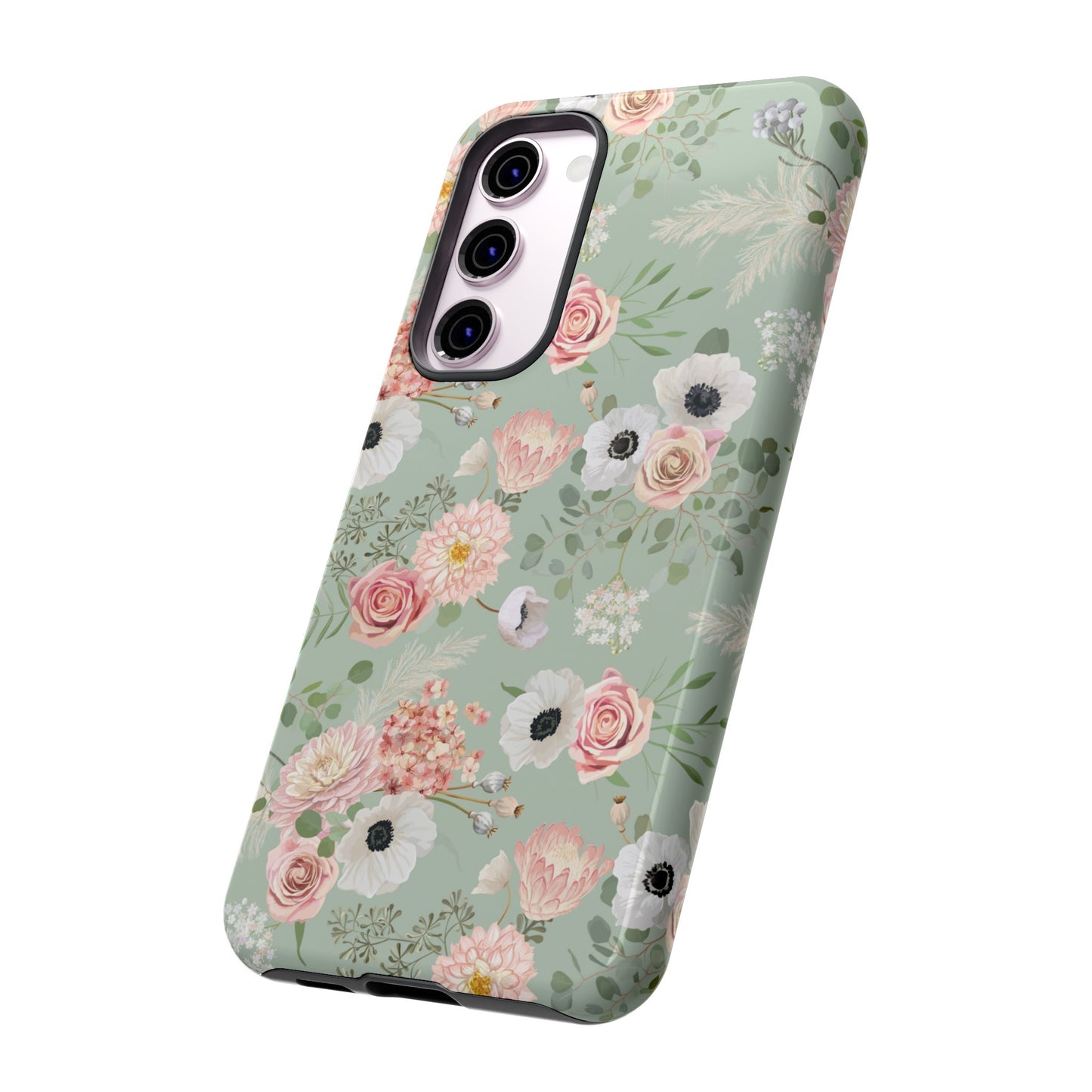 Pastel Flowers Phone Case | iPhone 15 Plus/ Pro, 14, 13, 12| Google Pixel 7, Pro, 5| Samsung Galaxy S23 All Major Phone Models