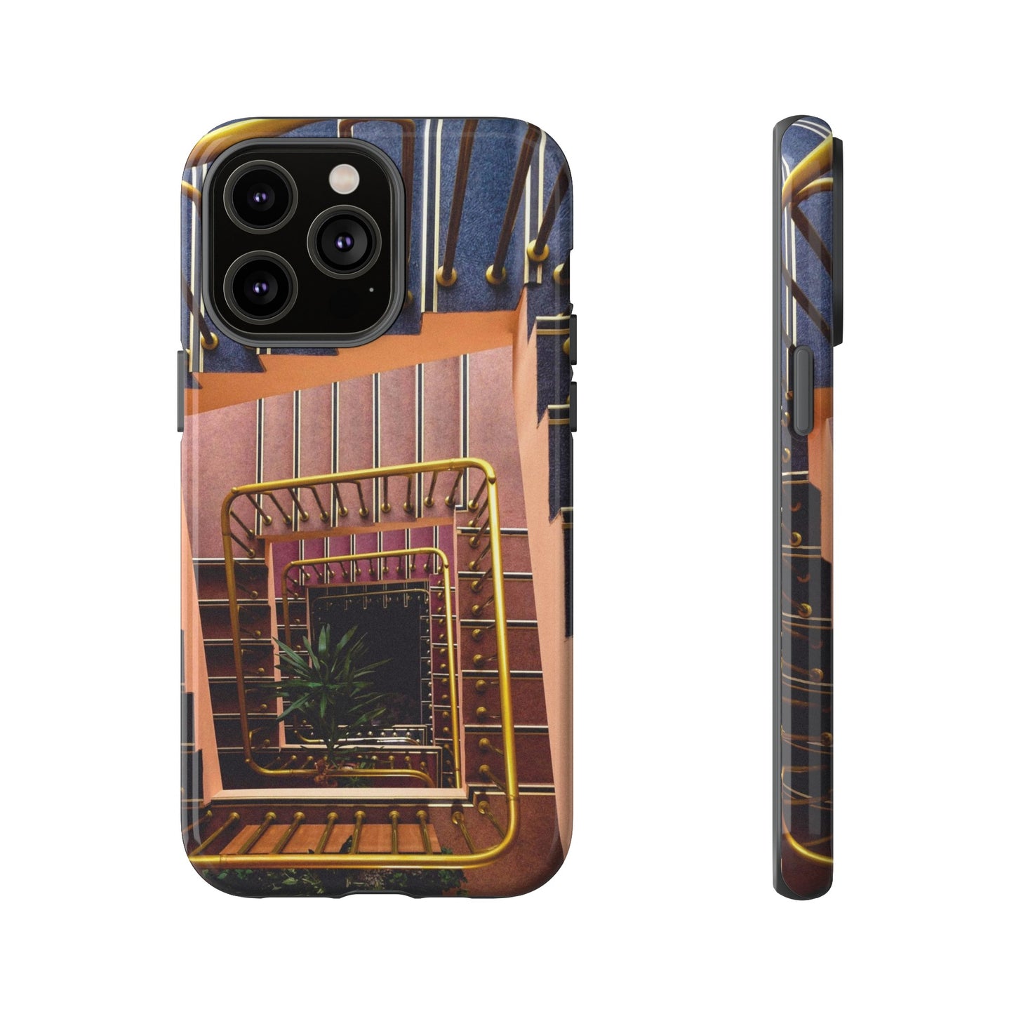 Spiral Staircase Wallpaper Phone Case | iPhone 15 Plus/ Pro, 14, 13, 12| Google Pixel 7, Pro, 5| Samsung Galaxy S23 All Major Phone Models