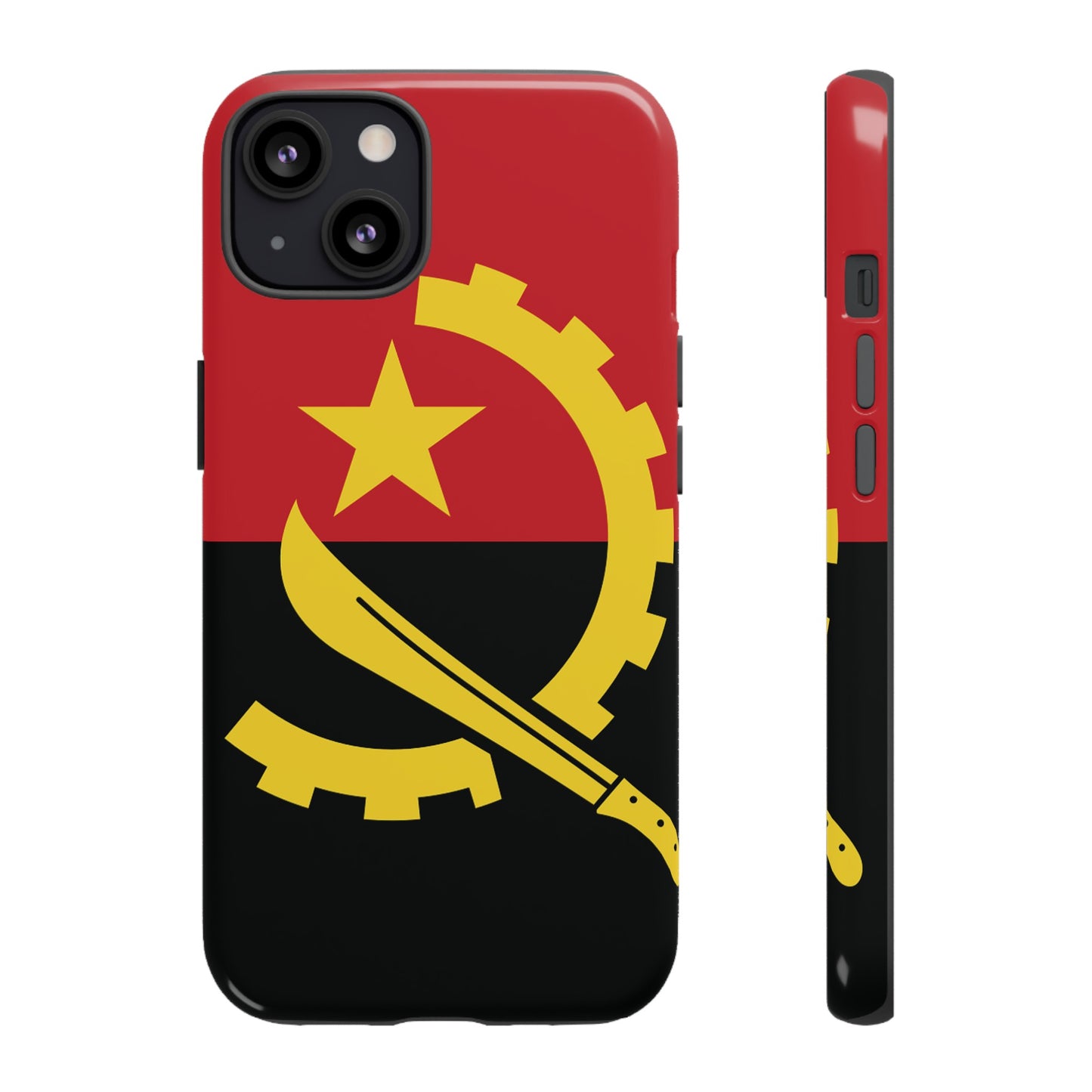 Angola Flag Phone Case | iPhone 15 Plus/ Pro, 14, 13, 12| Google Pixel 7, Pro, 5| Samsung Galaxy S23 All Major Phone Models