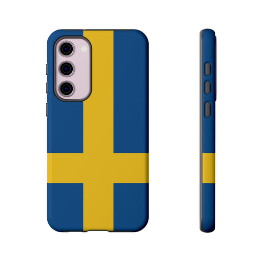 Sweden Flag Phone Case | iPhone 15 Plus/ Pro, 14, 13, 12| Google Pixel 7, Pro, 5| Samsung Galaxy S23 All Major Phone Models