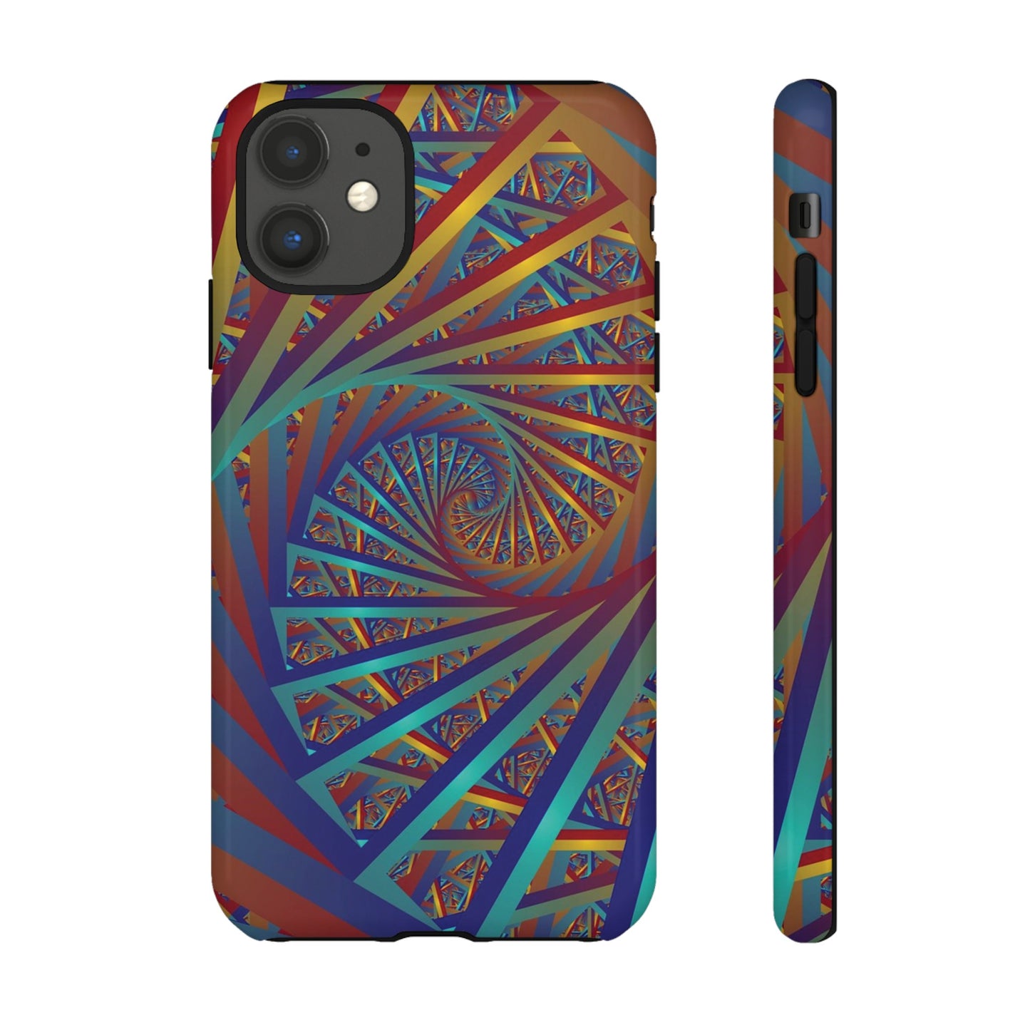 Colourful Spiral Wallpaper Phone Case | iPhone 15 Plus/ Pro, 14, 13, 12| Google Pixel 7, Pro, 5| Samsung Galaxy S23 All Major Phone Models