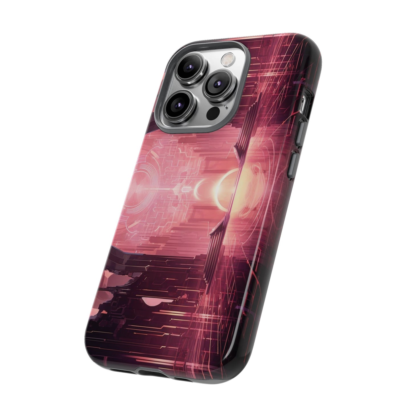 Sci-Fi Hall Wallpaper Phone Case | iPhone 15 Plus/ Pro, 14, 13, 12| Google Pixel 7, Pro, 5| Samsung Galaxy S23 All Major Phone Models