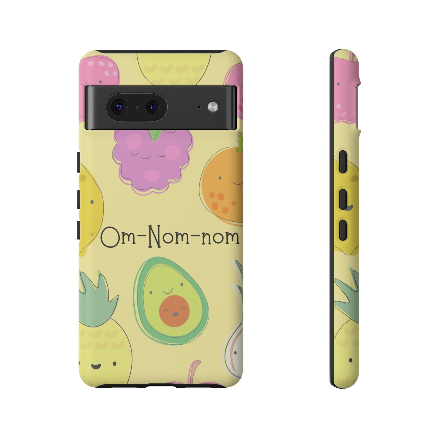 Om-Nom-Nom Phone Case | iPhone 15 Plus/ Pro, 14, 13, 12| Google Pixel 7, Pro, 5| Samsung Galaxy S23 All Major Phone Models