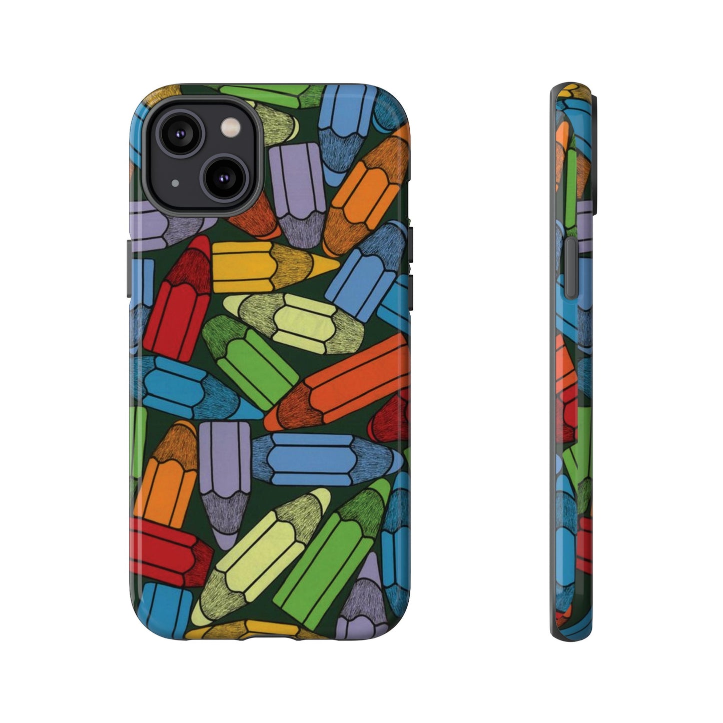 Pencil Wallpaper Phone Case | iPhone 15 Plus/ Pro, 14, 13, 12| Google Pixel 7, Pro, 5| Samsung Galaxy S23 All Major Phone Models