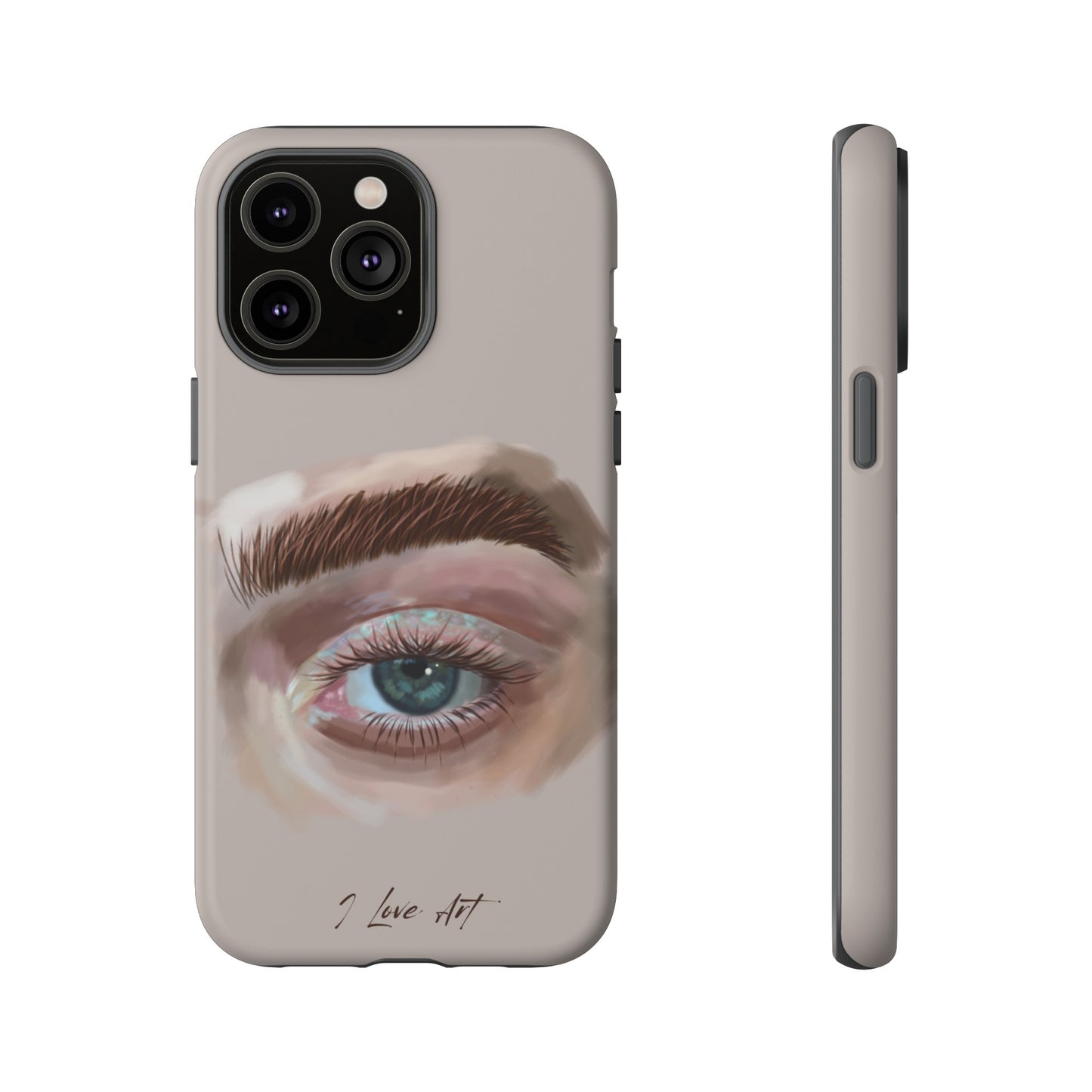 I Love Art Phone Case | iPhone 15 Plus/ Pro, 14, 13, 12| Google Pixel 7, Pro, 5| Samsung Galaxy S23 All Major Phone Models