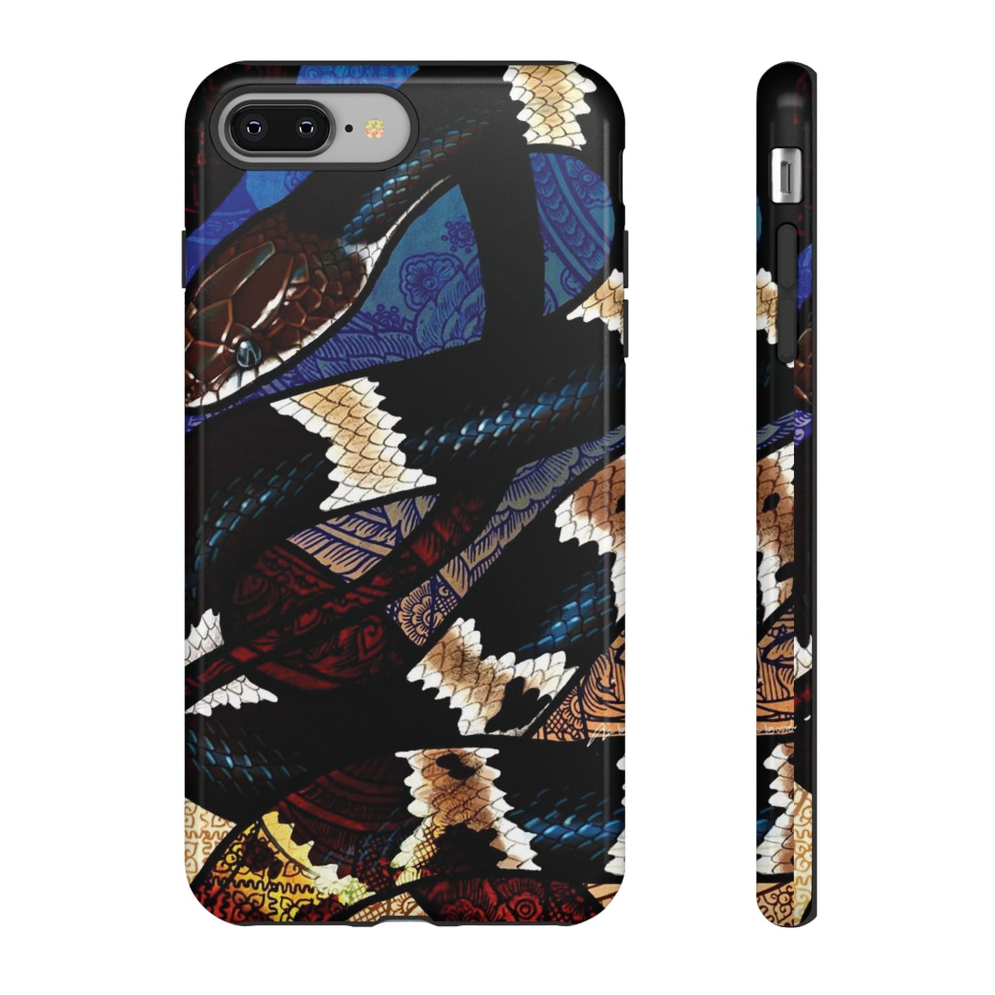 Snake Wallpaper Phone Case | iPhone 15 Plus/ Pro, 14, 13, 12| Google Pixel 7, Pro, 5| Samsung Galaxy S23 All Major Phone Models