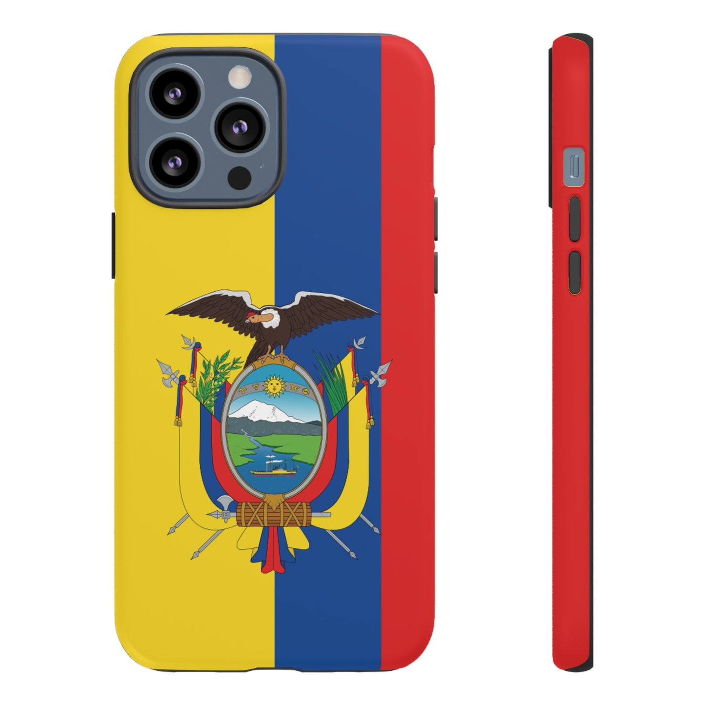 Ecuador Flag Phone Case | iPhone 15 Plus/ Pro, 14, 13, 12| Google Pixel 7, Pro, 5| Samsung Galaxy S23 All Major Phone Models