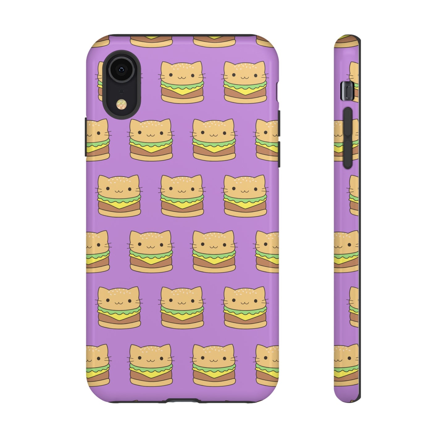 Cat Burger Phone Case | iPhone 15 Plus/ Pro, 14, 13, 12| Google Pixel 7, Pro, 5| Samsung Galaxy S23 All Major Phone Models