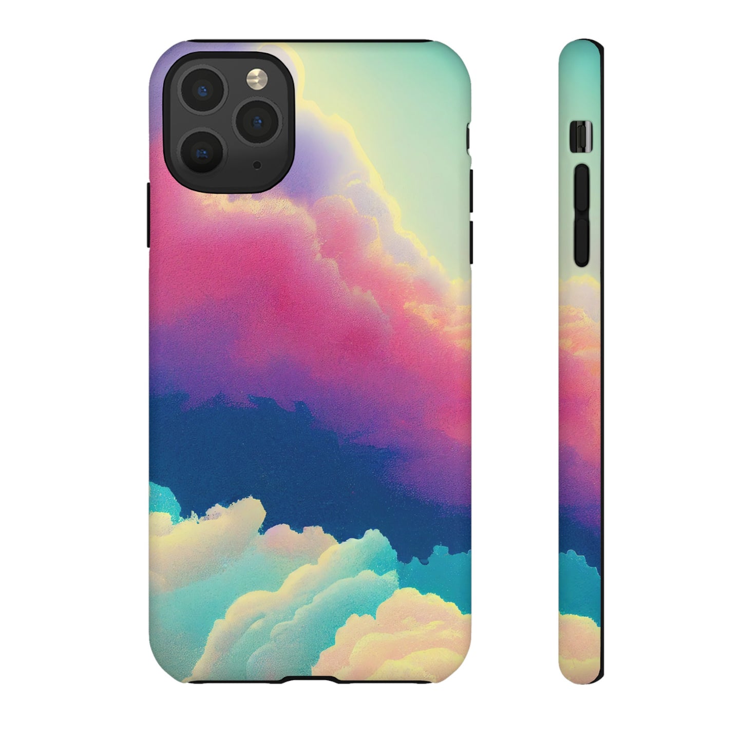 Colourful Clouds Wallpaper Phone Case | iPhone 15 Plus/ Pro, 14, 13, 12| Google Pixel 7, Pro, 5| Samsung Galaxy S23 All Major Phone Models