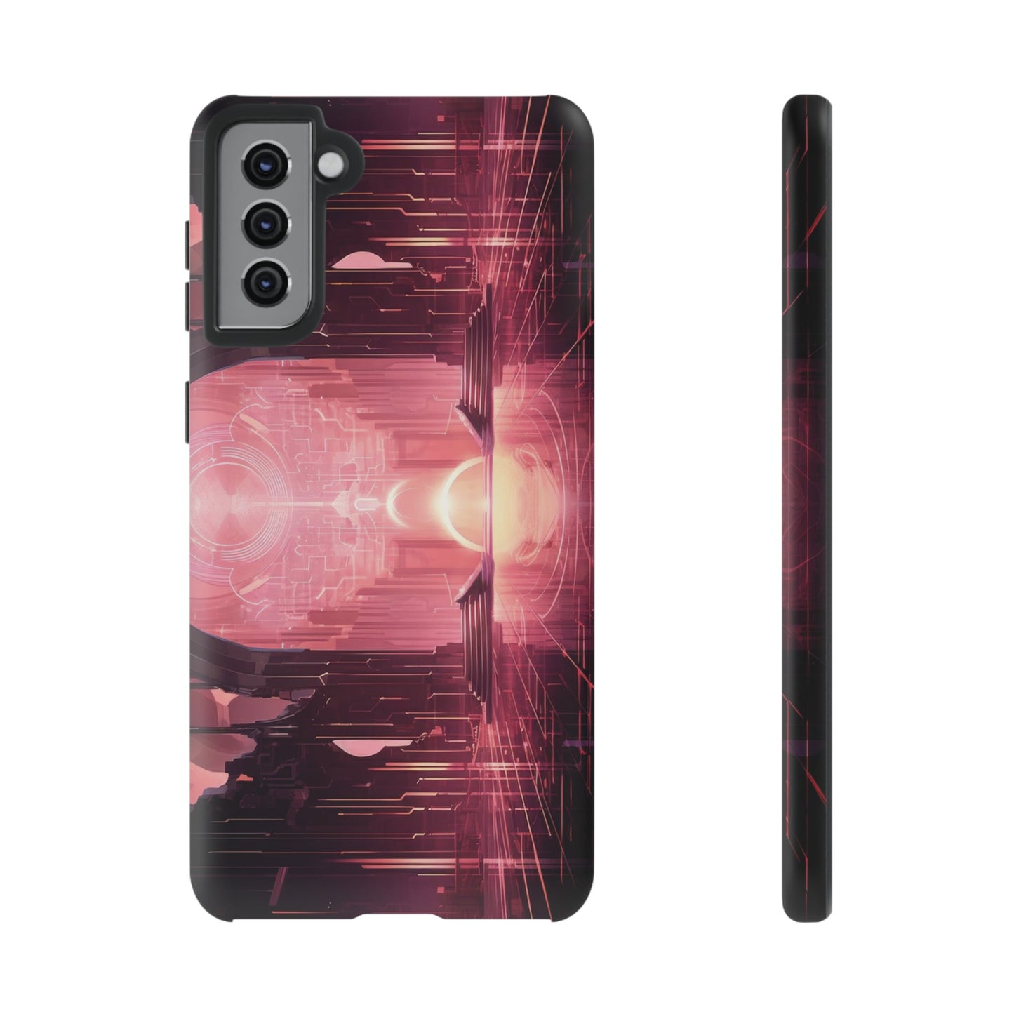 Sci-Fi Hall Wallpaper Phone Case | iPhone 15 Plus/ Pro, 14, 13, 12| Google Pixel 7, Pro, 5| Samsung Galaxy S23 All Major Phone Models