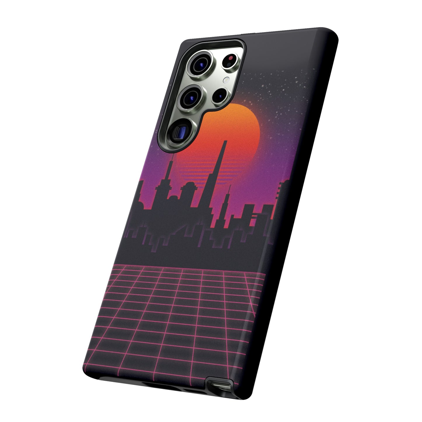 Retro City Phone Case | iPhone 15 Plus/ Pro, 14, 13, 12| Google Pixel 7, Pro, 5| Samsung Galaxy S23 All Major Phone Models