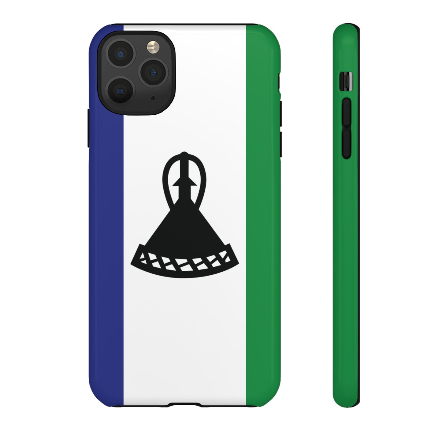 Lesotho Flag Phone Case | iPhone 15 Plus/ Pro, 14, 13, 12| Google Pixel 7, Pro, 5| Samsung Galaxy S23 All Major Phone Models