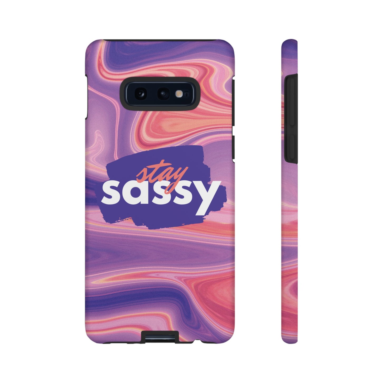 Stay Sassy Wallpaper Phone Case | iPhone 15 Plus/ Pro, 14, 13, 12| Google Pixel 7, Pro, 5| Samsung Galaxy S23 All Major Phone Models