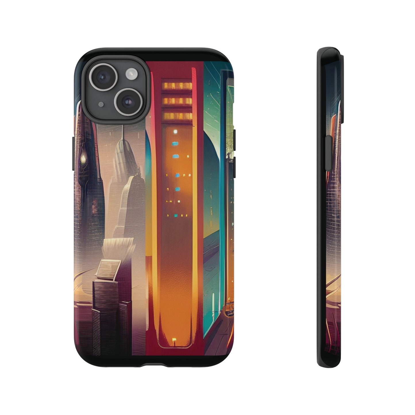 Sci-Fi  Buildings Wallpaper Phone Case | iPhone 15 Plus/ Pro, 14, 13, 12| Google Pixel 7, Pro, 5| Samsung Galaxy S23 All Major Phone Models