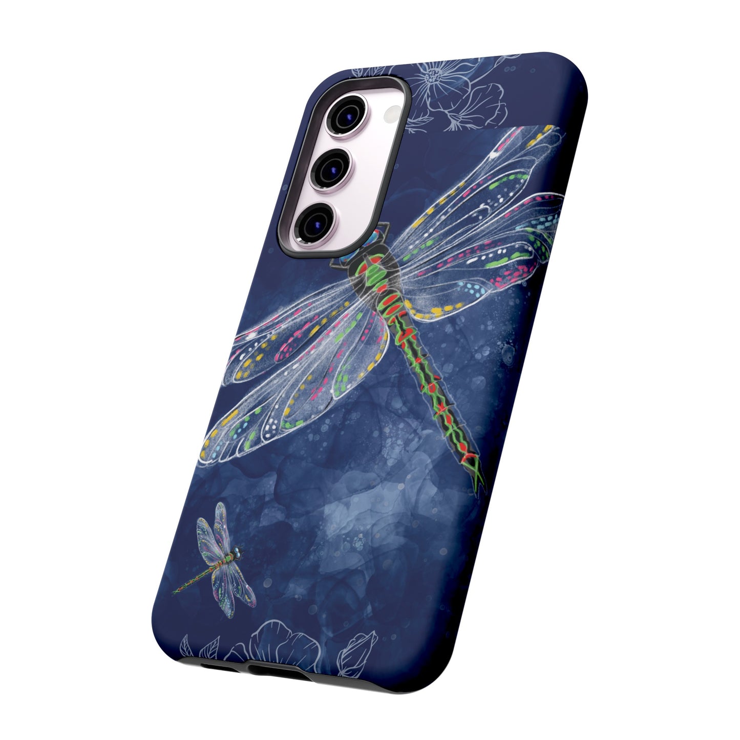 Dragonfly Wallpaper Phone Case | iPhone 15 Plus/ Pro, 14, 13, 12| Google Pixel 7, Pro, 5| Samsung Galaxy S23 All Major Phone Models